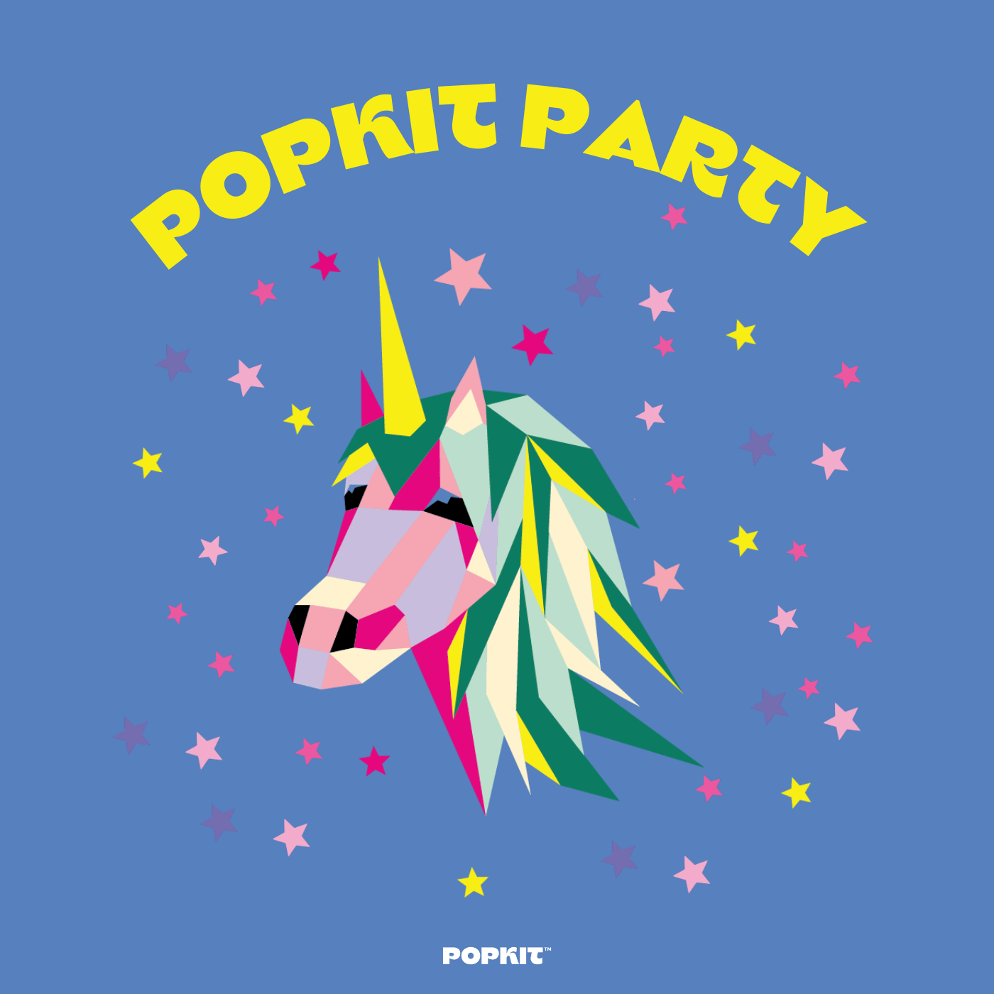 Unicorn Party Kit Design Studio - PEEL OFF PRINT CO