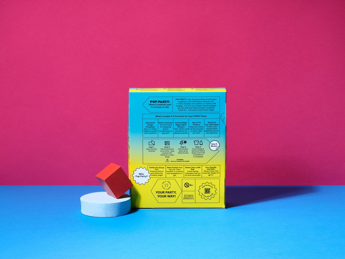 Dino Pop Party - PEEL OFF PRINT CO