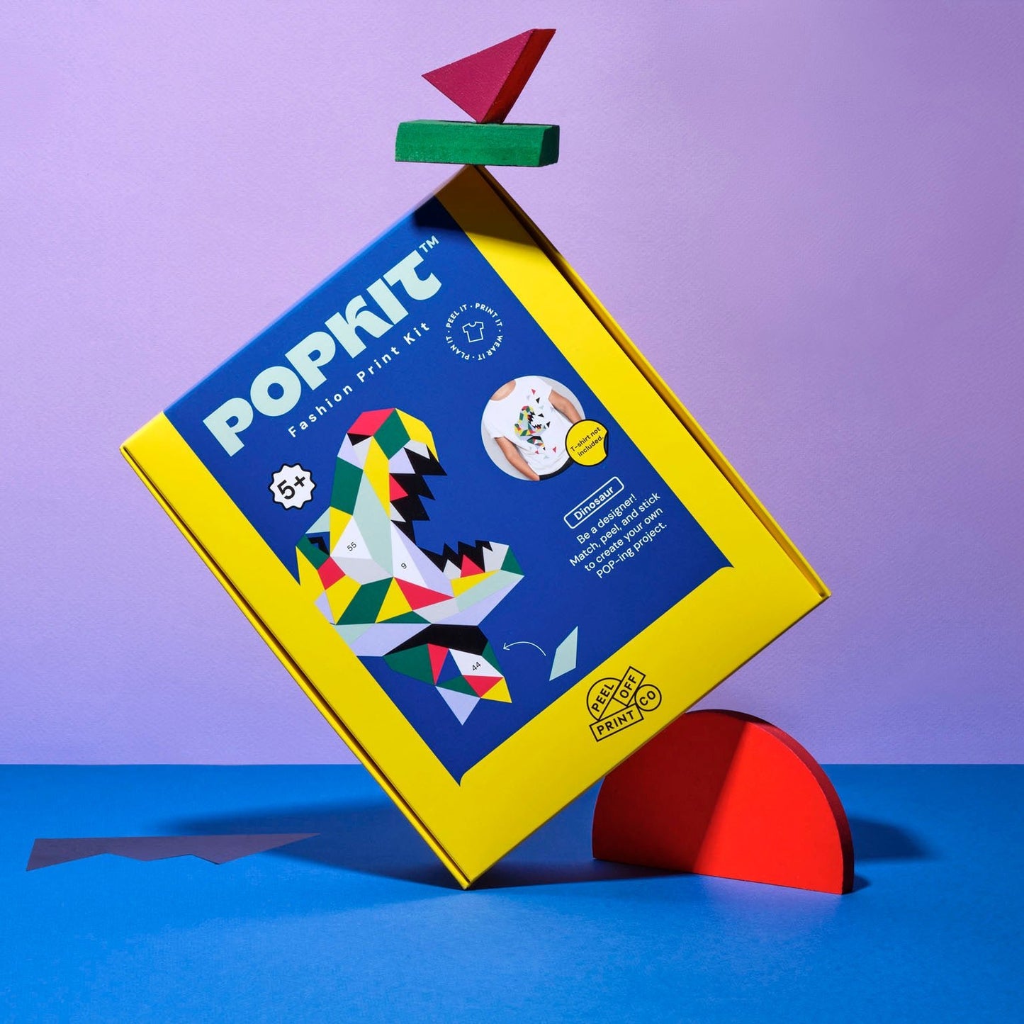Dinosaur POPKIT Design Studio - PEEL OFF PRINT CO