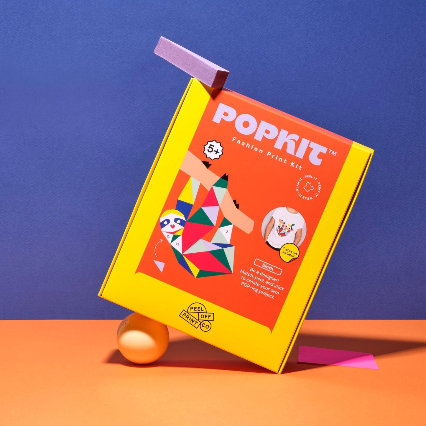Sloth POPKIT Design Studio - PEEL OFF PRINT CO