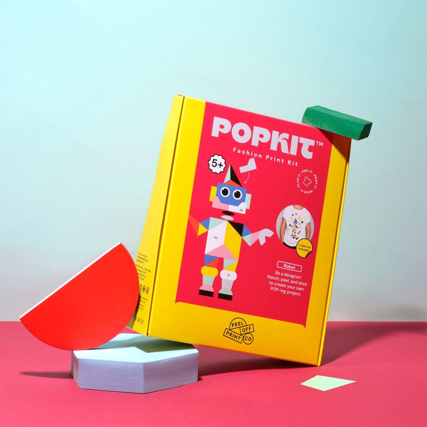 Robot POPKIT Design Studio - PEEL OFF PRINT CO