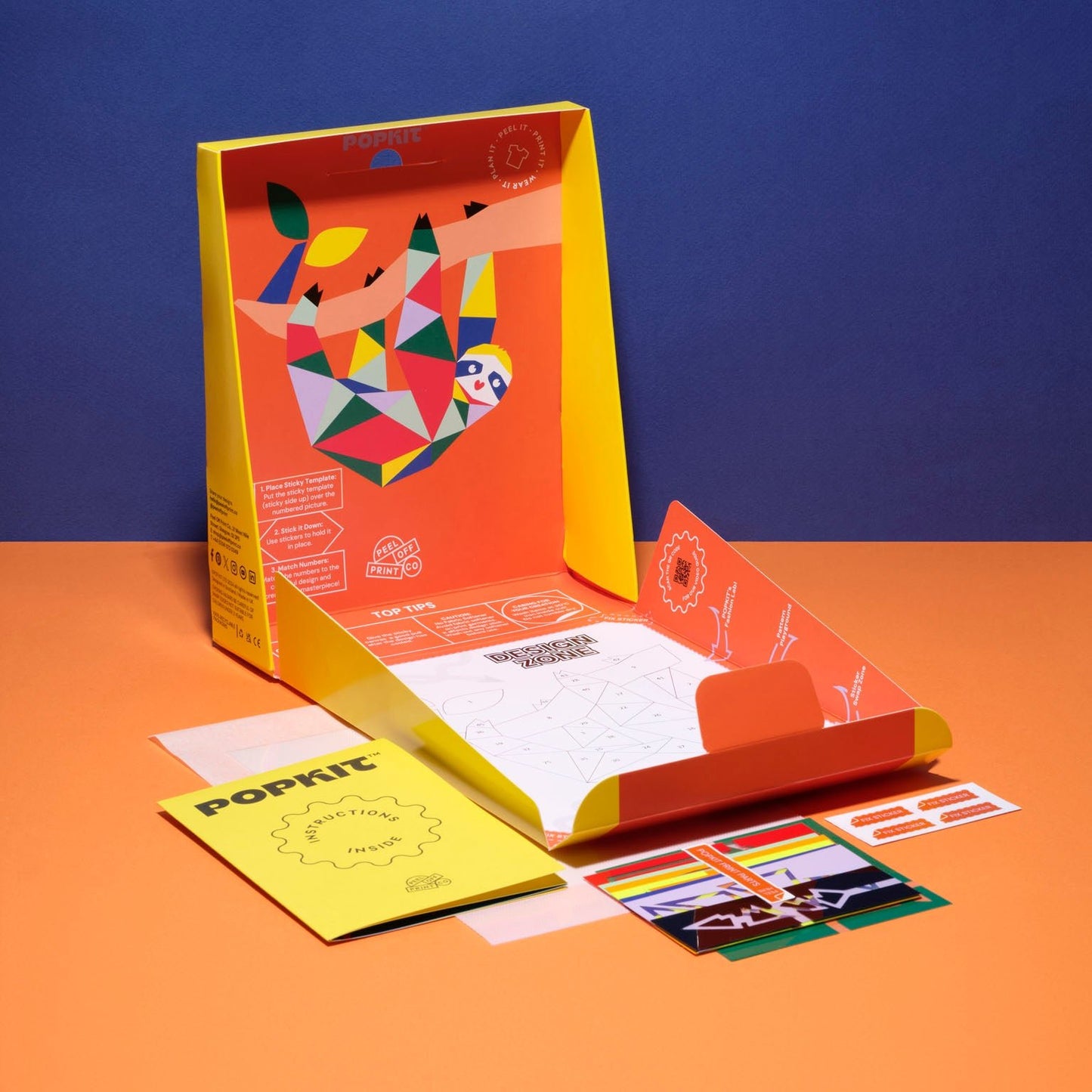 Sloth POPKIT Design Studio - PEEL OFF PRINT CO