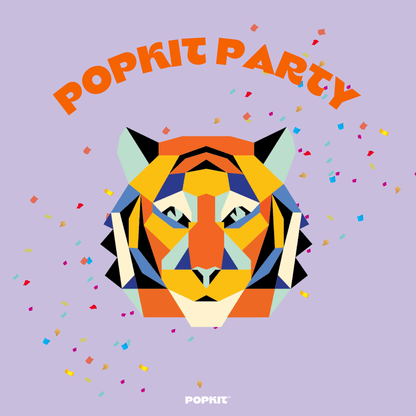Tiger Party Kit Design Studio - PEEL OFF PRINT CO