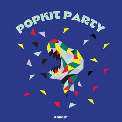 Dinosaur Party Kit Design Studio - PEEL OFF PRINT CO