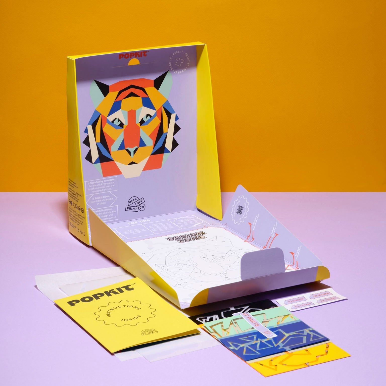 Tiger POPKIT Design Studio - PEEL OFF PRINT CO